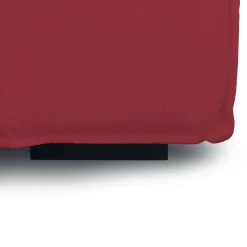 Divano sfoderabile rosso 300x170x70h cm - Alganibra