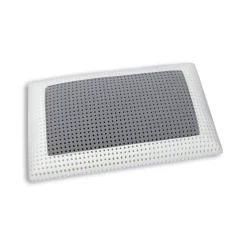 Guanciali > Dmora Guanciale Prezzemolo, Made in Italy, 70x40 h14 cm, Bianco Bianco, Bianco