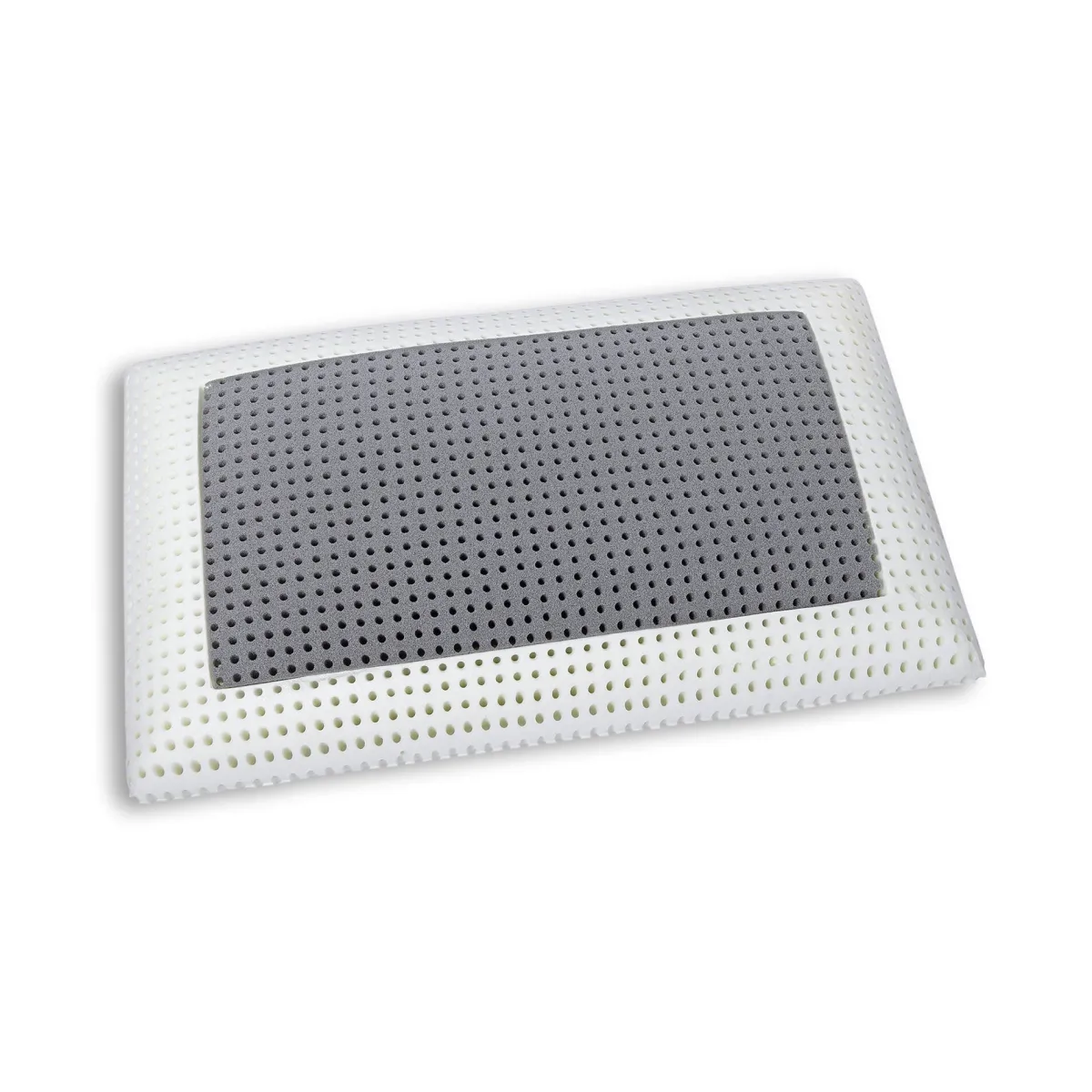 Guanciali > Dmora Guanciale Prezzemolo, Made in Italy, 70x40 h14 cm, Bianco Bianco, Bianco