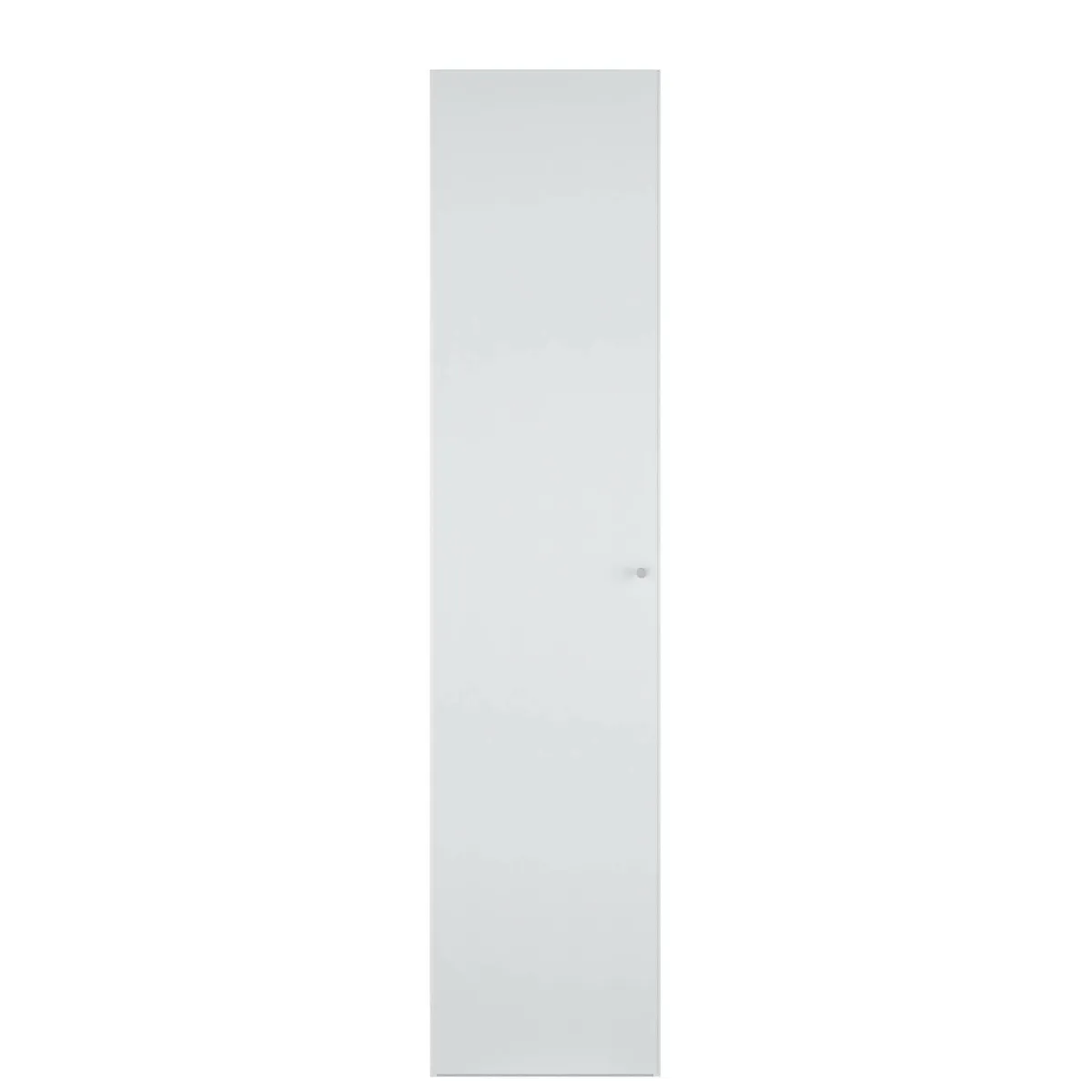 Armadi Multiuso 1 Anta > Dmora Guardaroba 1 anta lucido colonna 50x218h cm - Mexico Bianco