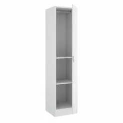 Guardaroba 1 anta bianco slim 40x184h cm - Nxy