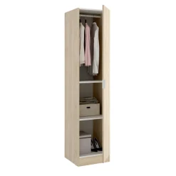 Guardaroba 1 anta rovere slim 40x184h cm - Nxy