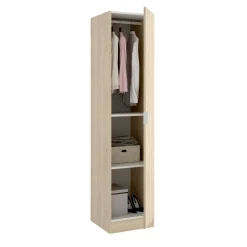 Guardaroba 1 anta rovere slim 40x184h cm - Nxy