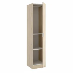 Guardaroba 1 anta rovere slim 40x184h cm - Nxy