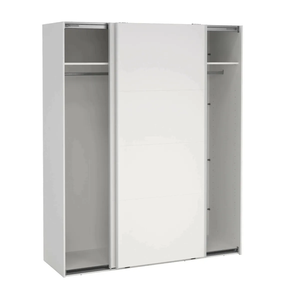 Guardaroba 2 ante bianco ante scorrevoli 178x220h cm - Gomer