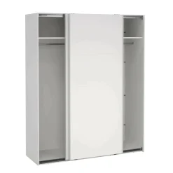 Guardaroba 2 ante bianco ante scorrevoli 178x220h cm - Gomer