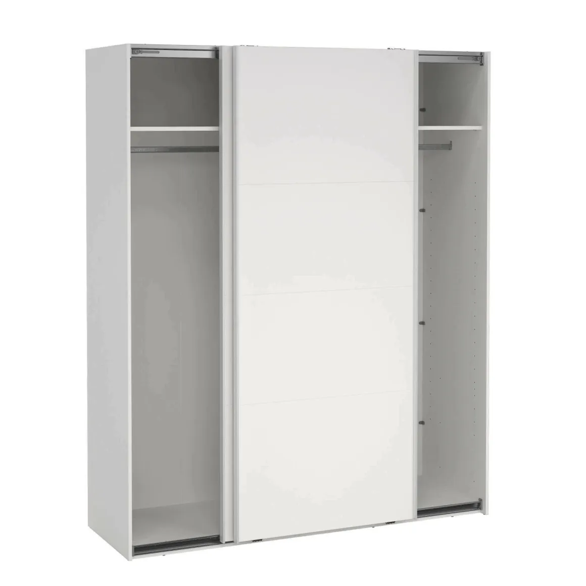 Guardaroba 2 ante bianco ante scorrevoli 178x220h cm - Gomer