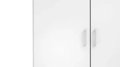 Guardaroba 2 ante bianco camera da letto 77x175h cm - Alibabba