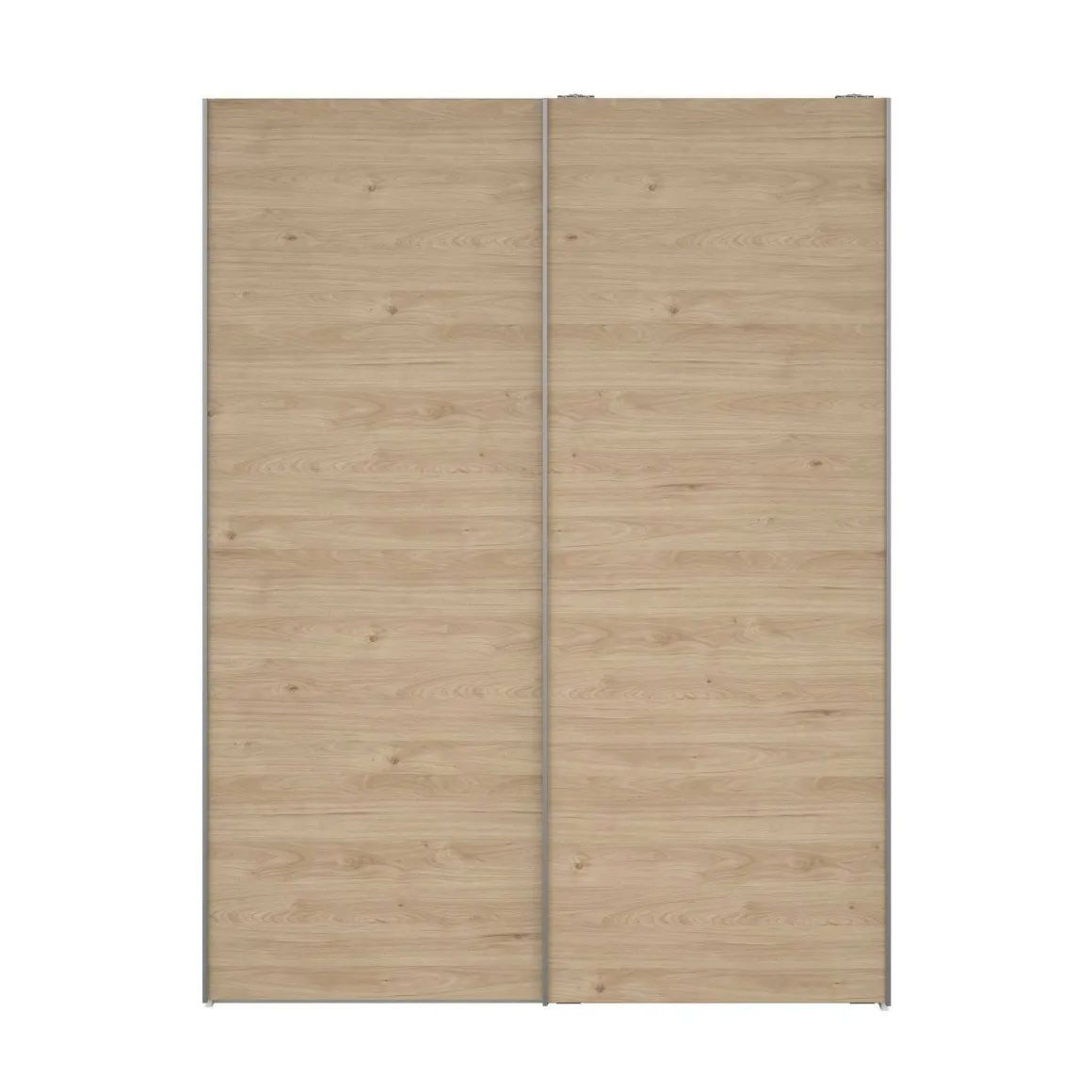 Guardaroba 2 ante bianco e rovere 150x200h cm - Maurice