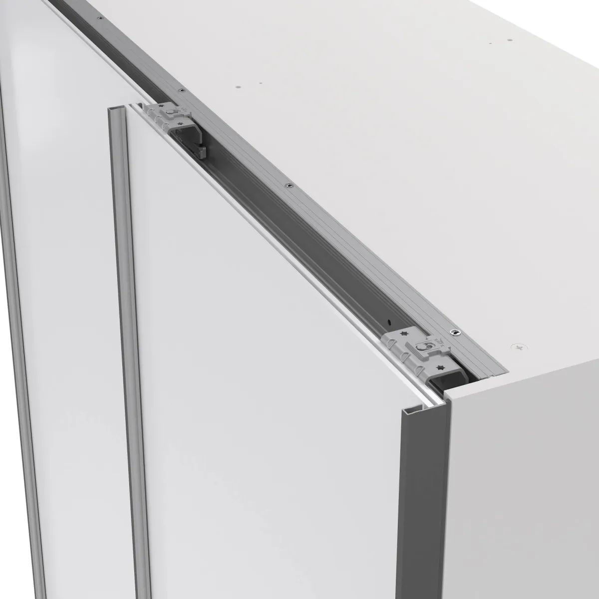 Guardaroba 2 Ante > Dmora Guardaroba 2 ante 150x200h cm - Maurice Bianco Lucido