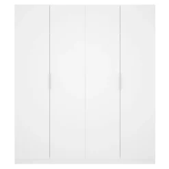 Guardaroba 4 ante bianco lucido 180x204h cm - Iuventas