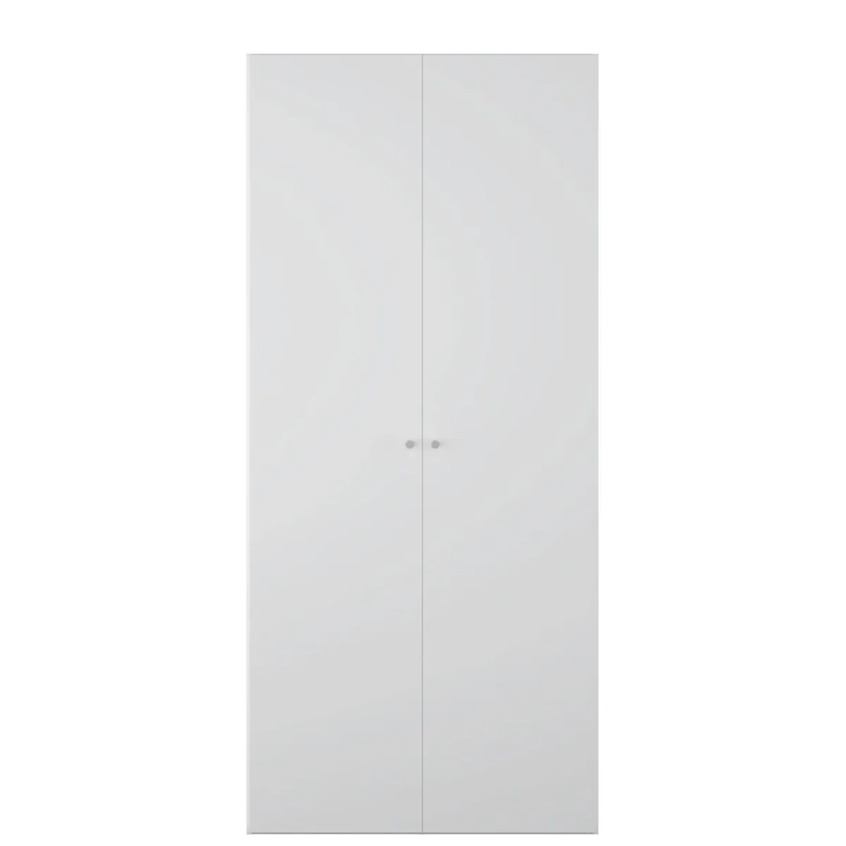 Armadi Multiuso 2 Ante > Dmora Guardaroba 2 ante salvaspazio 100x218h cm - Anagni Bianco