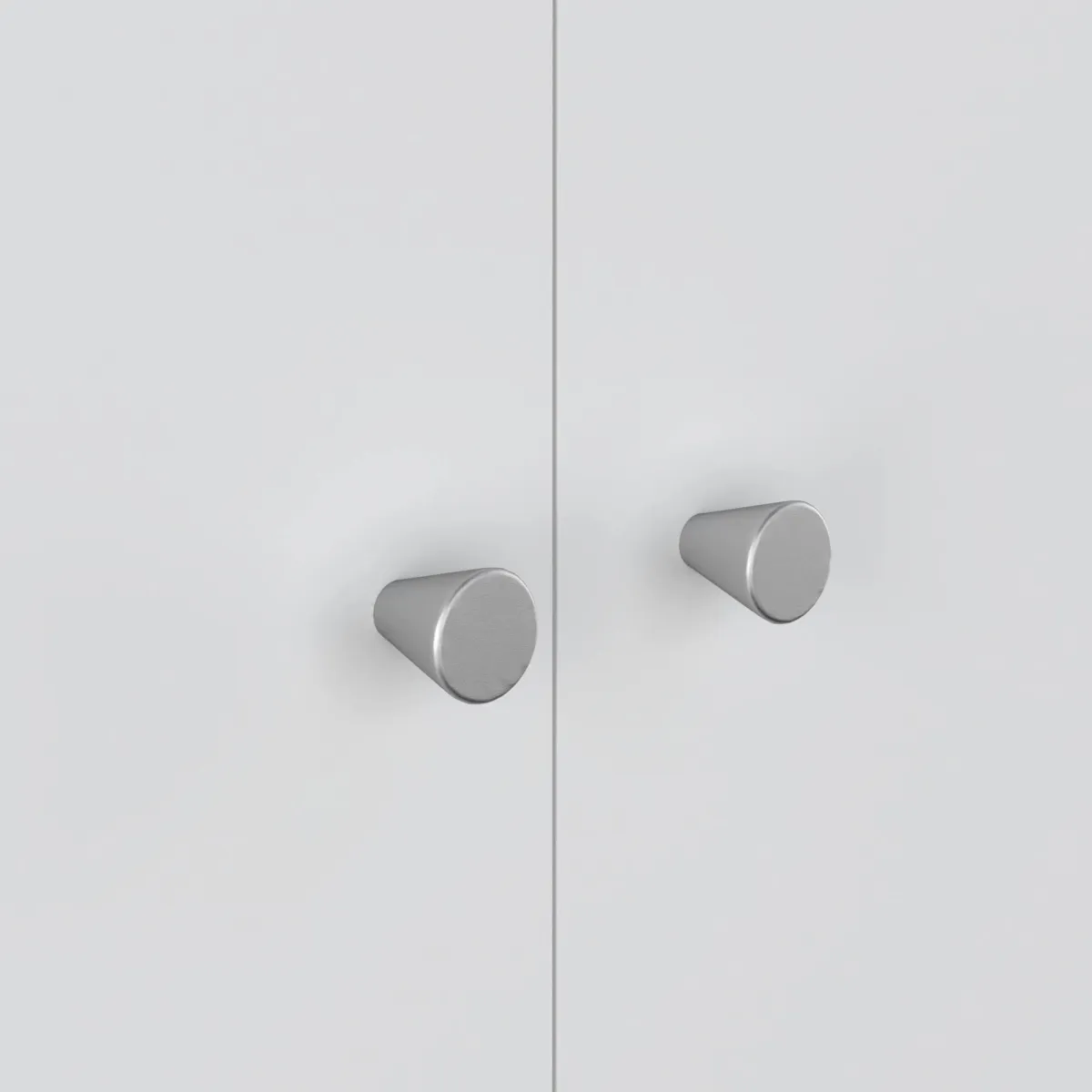 Armadi Multiuso 2 Ante > Dmora Guardaroba 2 ante salvaspazio 100x218h cm - Anagni Bianco