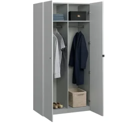 Guardaroba 2 ante bianco salvaspazio 98x218h cm - Avise