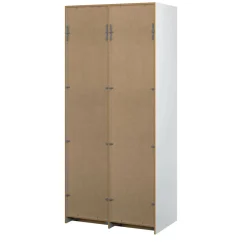 Guardaroba 2 ante bianco salvaspazio 98x218h cm - Avise