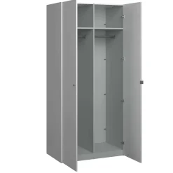 Guardaroba 2 ante bianco salvaspazio 98x218h cm - Avise