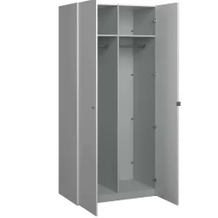 Guardaroba 2 ante bianco salvaspazio 98x218h cm - Avise