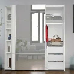 Guardaroba 2 Ante > Dmora Guardaroba 2 ante 242x201h cm - Avelengo Bianco