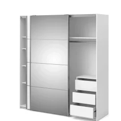 Guardaroba 2 Ante > Dmora Guardaroba 2 ante 242x201h cm - Avelengo Bianco