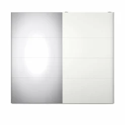 Guardaroba 2 ante bianco 250x218h cm - Acciano