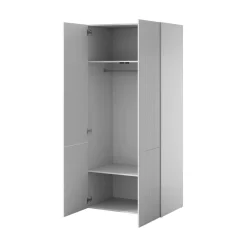 Guardaroba 2 Ante > Dmora Guardaroba 2 ante 90x198h cm - Caiazzo Bianco