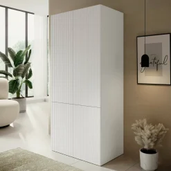 Guardaroba 2 Ante > Dmora Guardaroba 2 ante 90x198h cm - Caiazzo Bianco