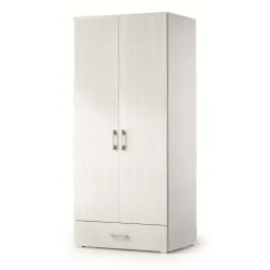 Camera Da Letto > Dmora Guardaroba 2 ante 60x195h cm - Gertrude Bianco