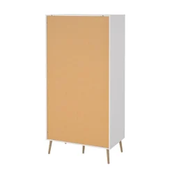Guardaroba 2 ante bianco 98x200h cm - Kahina