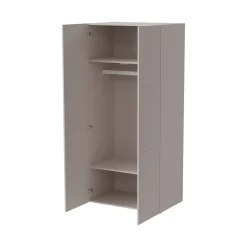 Guardaroba 2 Ante > Dmora Guardaroba 2 ante Caiazzo, 90x56 h199 cm, Beige Beige Cashmere