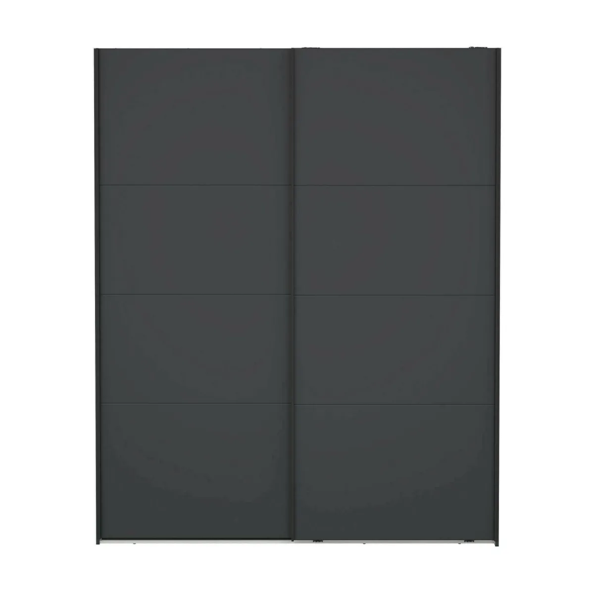 Armadi Multiuso 2 Ante > Dmora Guardaroba 2 ante ante scorrevoli 178x220h cm - Gomer Grigio