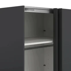 Armadi Multiuso 2 Ante > Dmora Guardaroba 2 ante ante scorrevoli 178x220h cm - Gomer Grigio