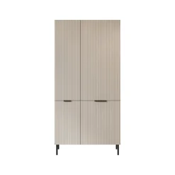 Guardaroba 2 ante Intelvi, 90x52 h185 cm, Beige