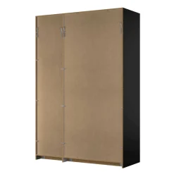 Guardaroba 3 ante nero salvaspazio 150x218h cm - Arce