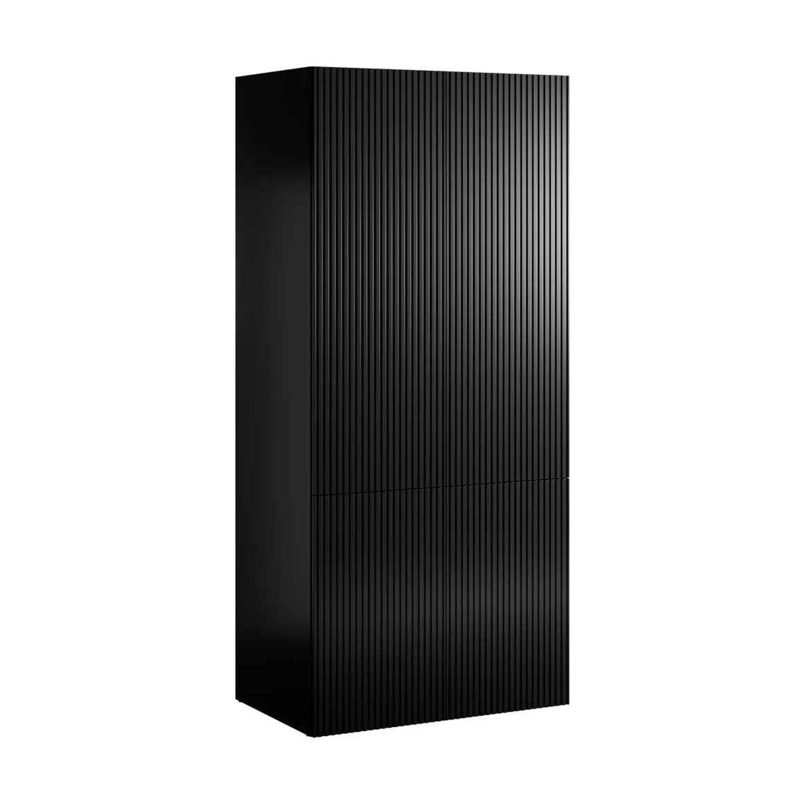 Guardaroba 2 ante nero 90x198h cm - Caiazzo