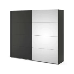 Guardaroba 2 Ante > Dmora Guardaroba 2 ante 242x220h cm - Tobie Nero