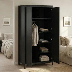 Guardaroba 2 Ante > Dmora Guardaroba 2 ante 102x199h cm - Zagabria Nero