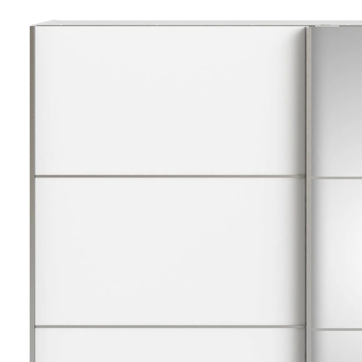 Guardaroba 2 Ante > Dmora Guardaroba ante scorrevoli 182x220h cm - Badesse Bianco Lucido