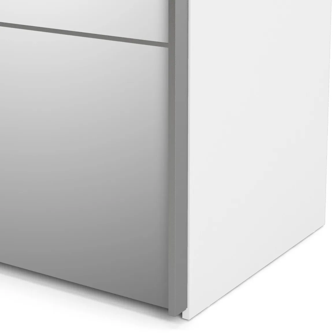 Guardaroba 2 Ante > Dmora Guardaroba ante scorrevoli 182x220h cm - Badesse Bianco Lucido