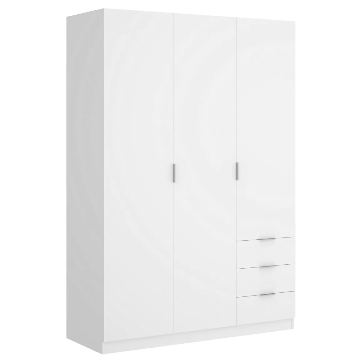 Guardaroba 2 Ante > Dmora Guardaroba con appendiabiti 122x201h cm - Andriano Bianco