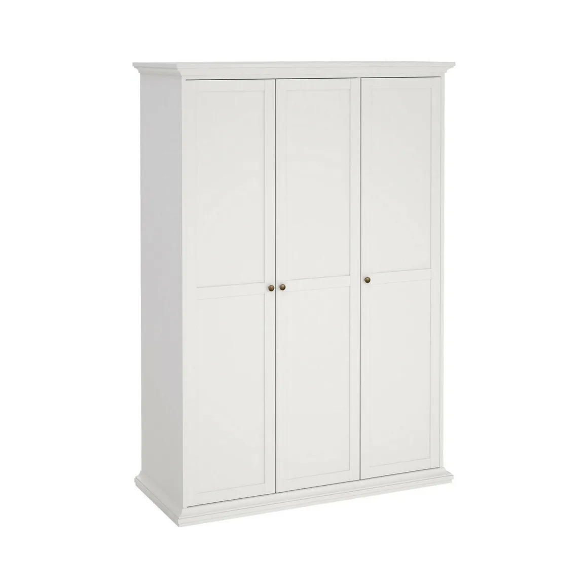 Guardaroba con appendiabiti bianco 138x200h cm - Dolor