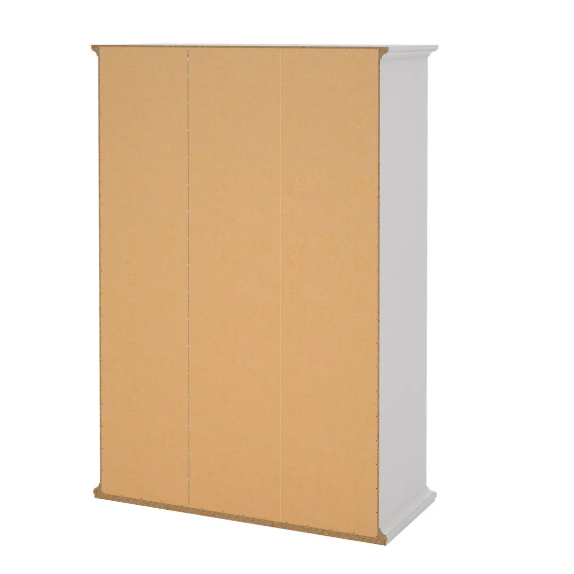 Guardaroba con appendiabiti bianco 138x200h cm - Dolor