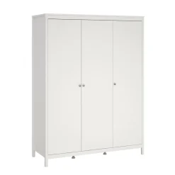 Altri Guardaroba > Dmora Guardaroba con appendiabiti 178x220h cm - Hagupit Bianco