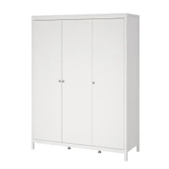 Altri Guardaroba > Dmora Guardaroba con appendiabiti 178x220h cm - Hagupit Bianco