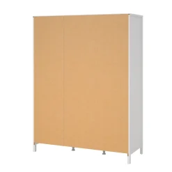 Altri Guardaroba > Dmora Guardaroba con appendiabiti 178x220h cm - Hagupit Bianco