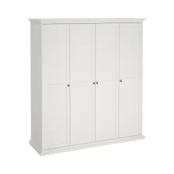 Guardaroba con appendiabiti bianco 181x200h cm - Ayas