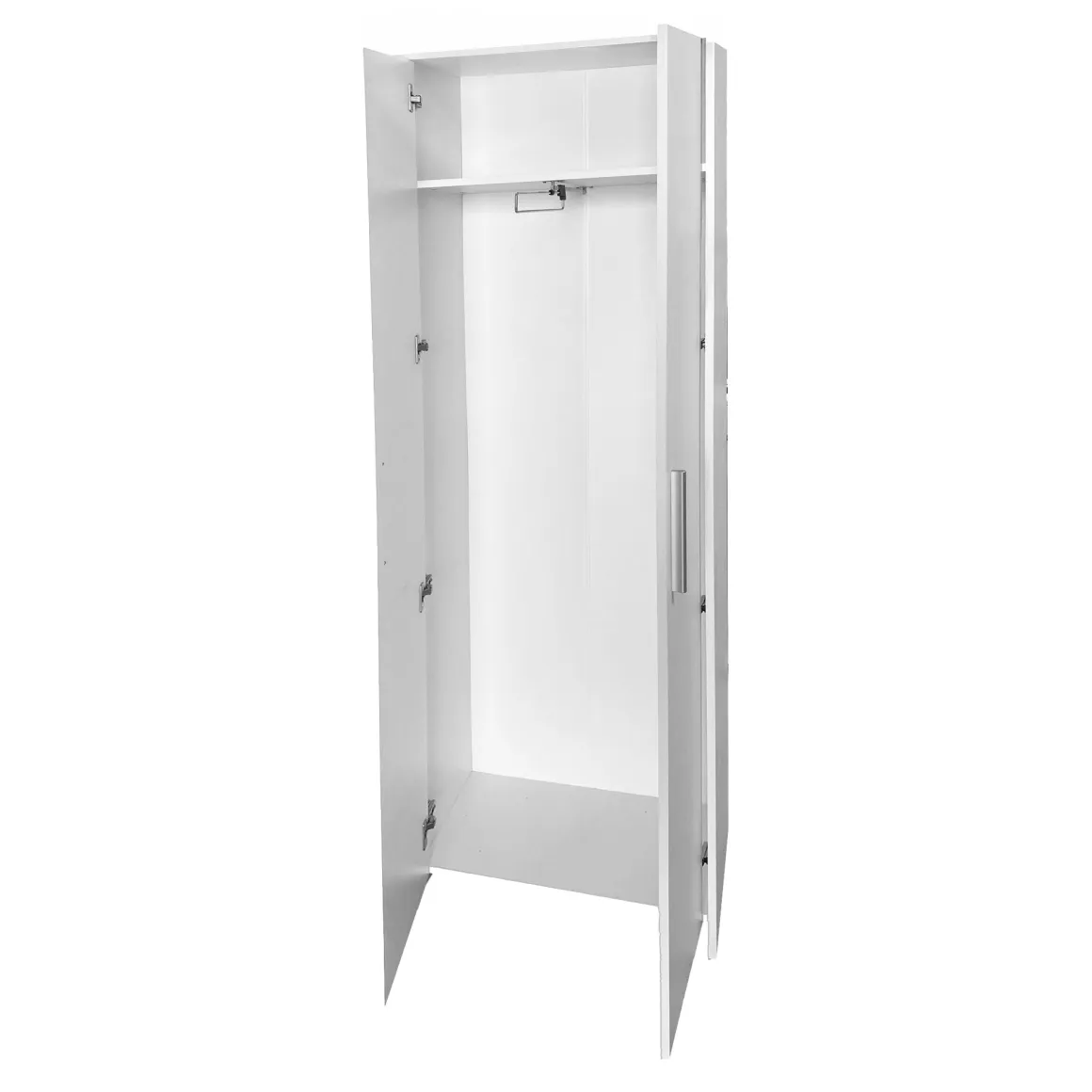 Guardaroba 2 Ante|Camera Da Letto > Dmora Guardaroba con appendiabiti 81x184h cm - Artu Bianco