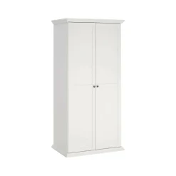 Guardaroba con appendiabiti bianco 95x200h cm - Darby