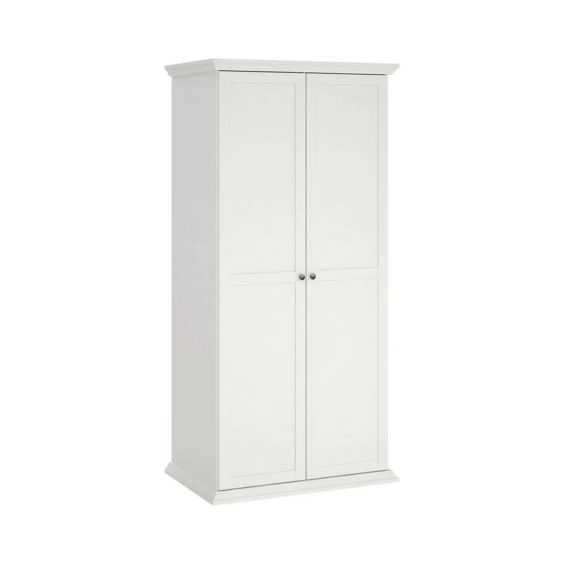 Guardaroba con appendiabiti bianco 95x200h cm - Darby