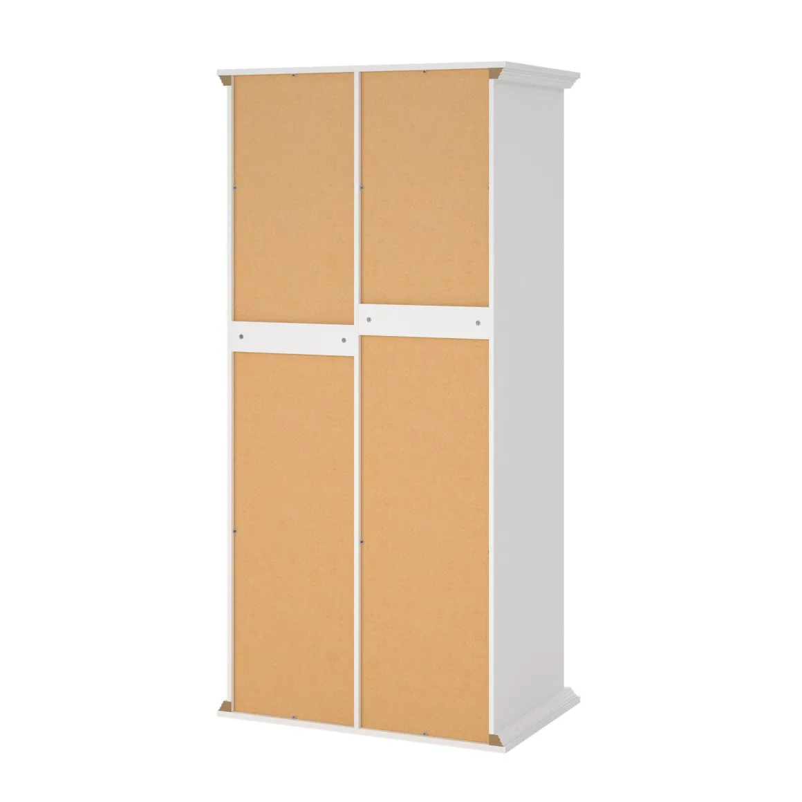 Guardaroba con appendiabiti bianco 95x200h cm - Darby