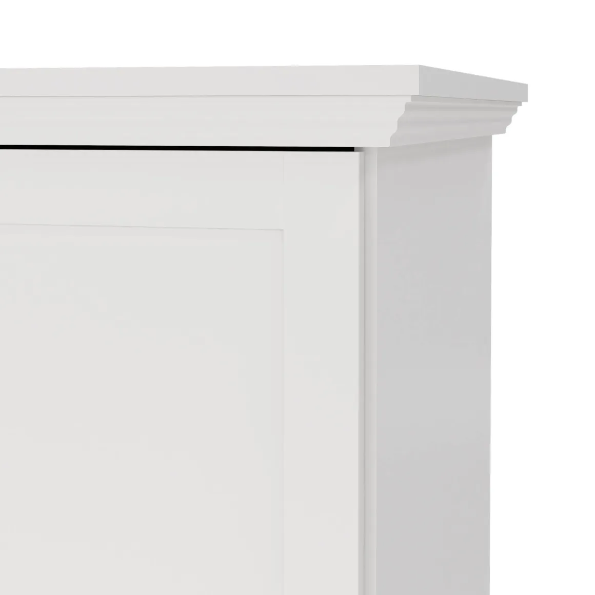 Guardaroba con appendiabiti bianco 95x200h cm - Darby